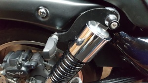Rocket Rear Indicator Bracket's from Triumph Custom Parts